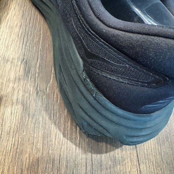 Hoka One One Black Athletic Shoes with Chunky Sole main image 5